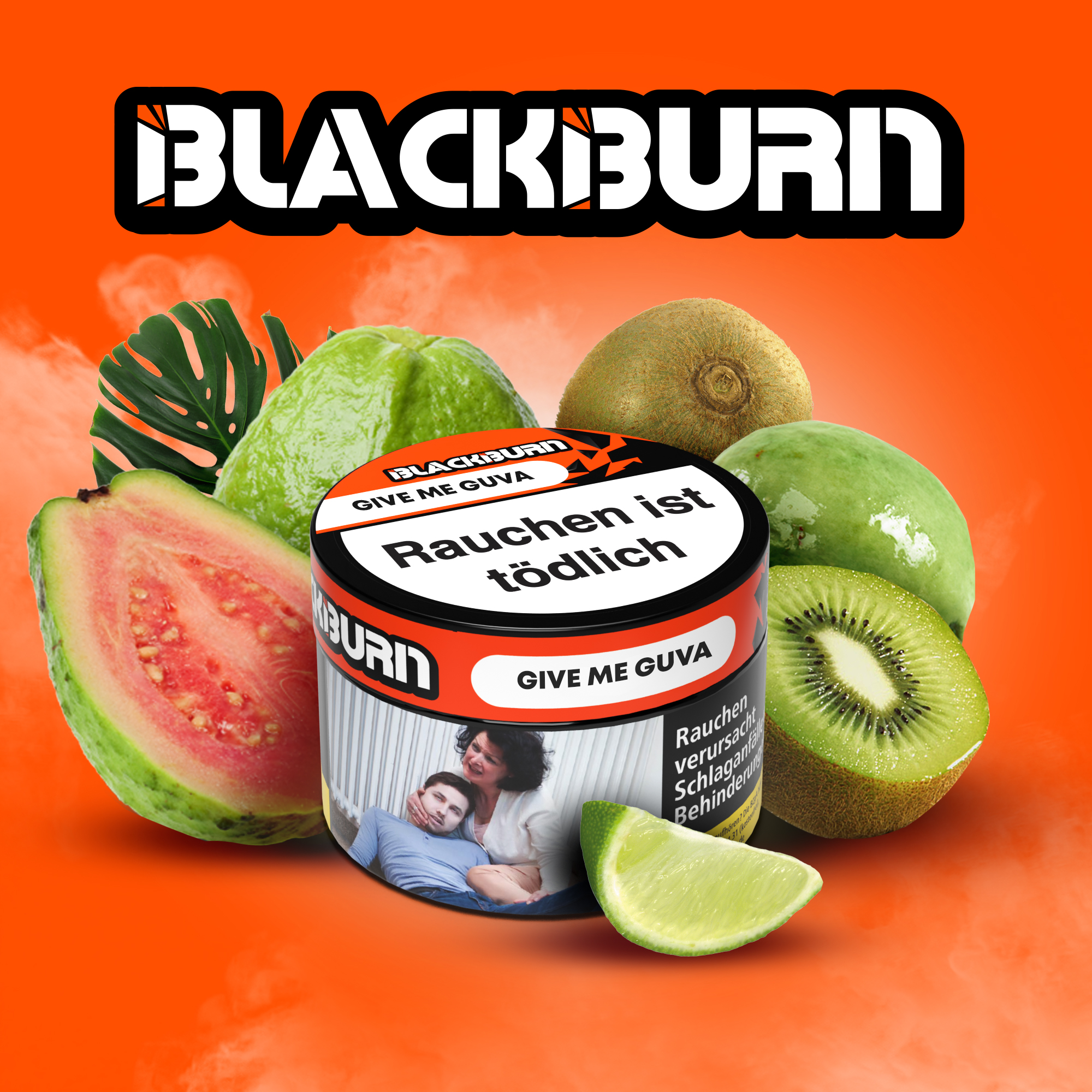 Blackburn Shisha Tabak - Give me Guava 25g