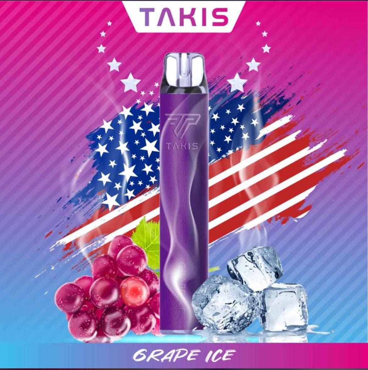Takis Vape Einweg E-Zigarette - Grape Ice 2% Nikotin