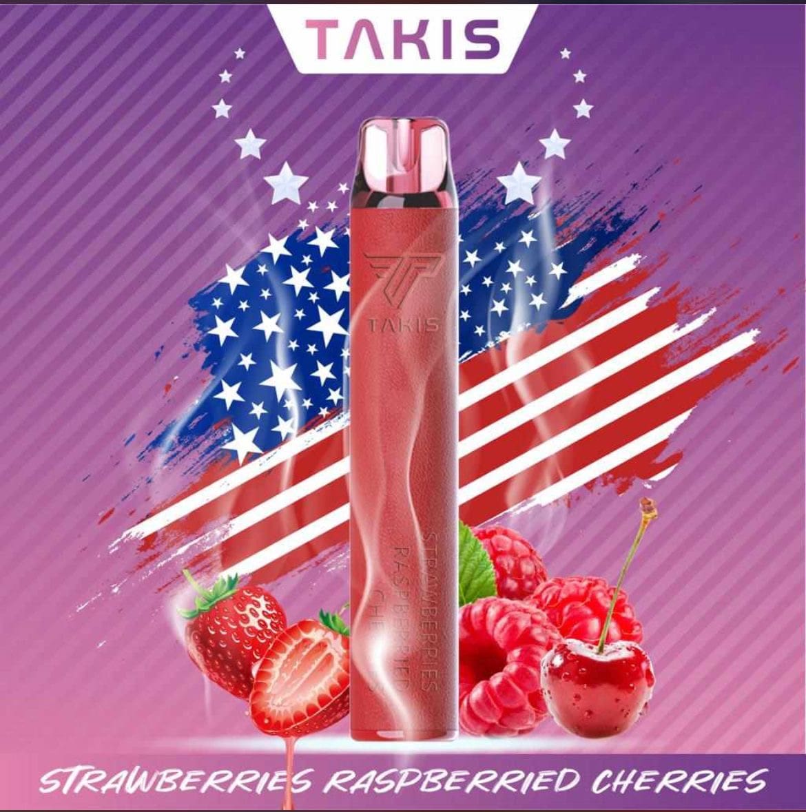 Takis Vape Einweg E-Zigarette - Strawberries Raspberried Cherries 2% Nikotin